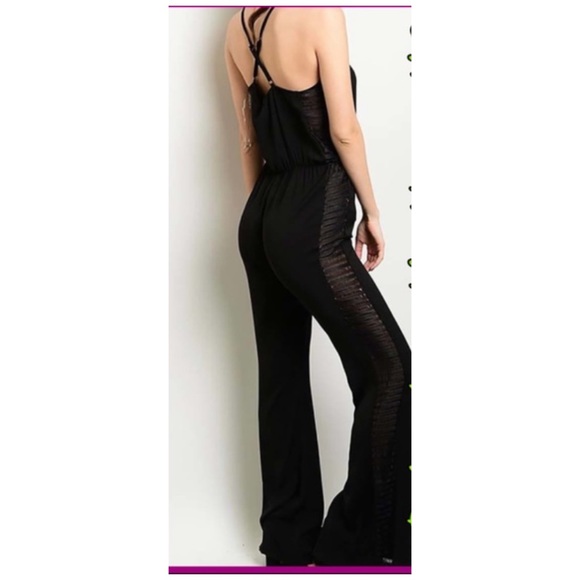 HP Brooke V-Neck Strap Jumpsuit - Picture 4 of 4